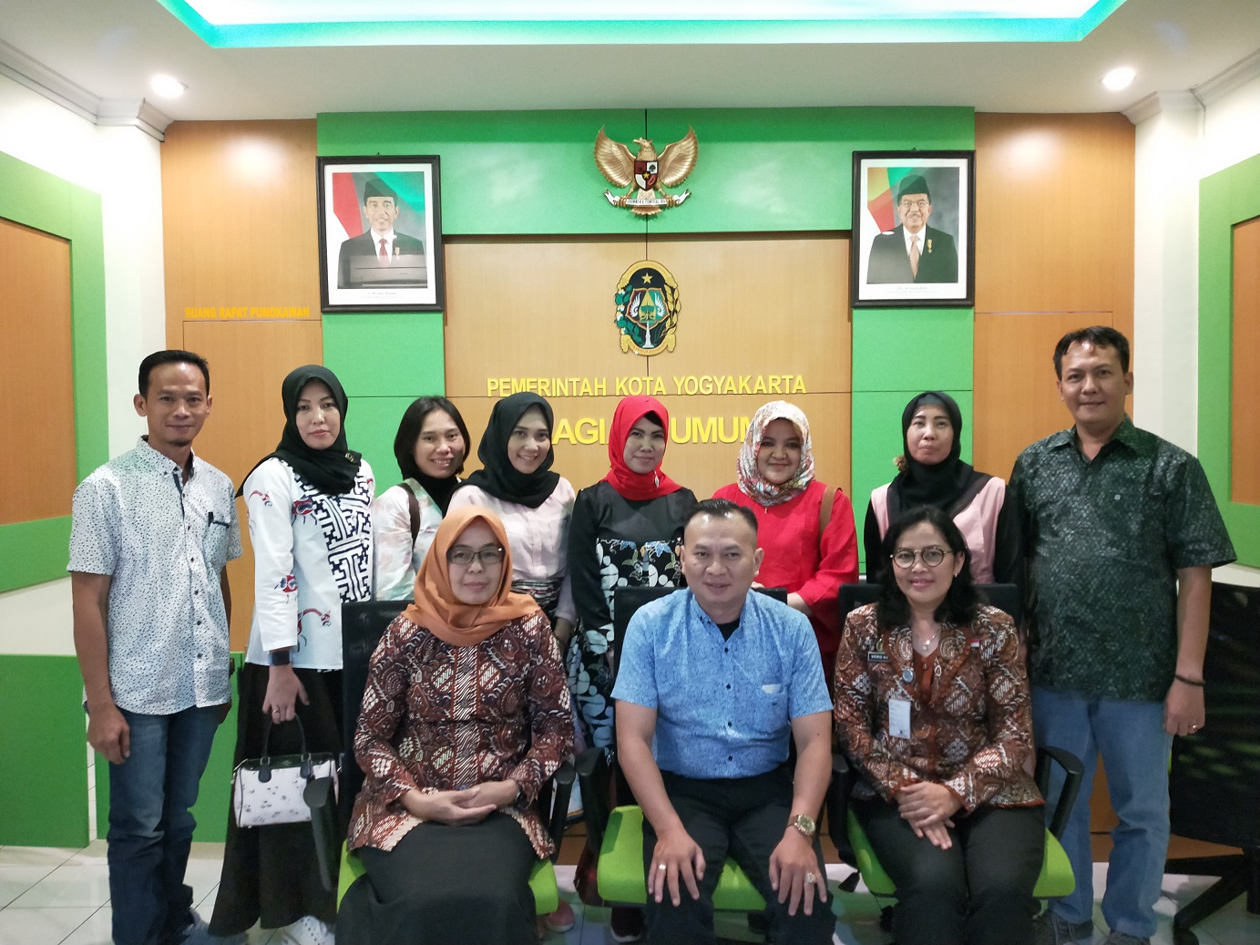 Penerimaan Kunjungan Kerja dari Pemerintah Kota Palembang