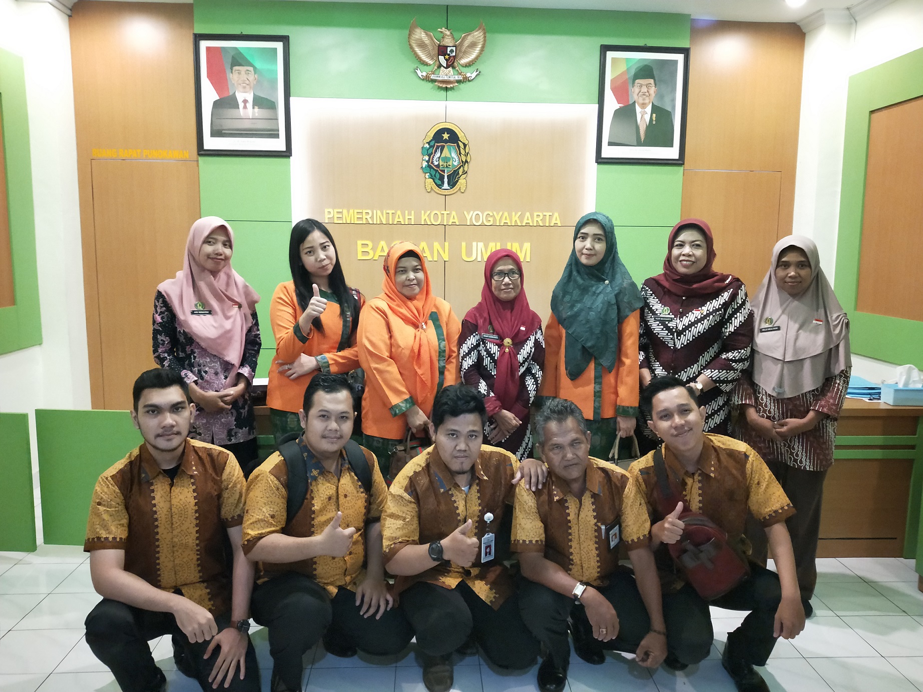 Kunjungan Kerja dari Sekretariat Daerah Pemerintah Kota Palembang