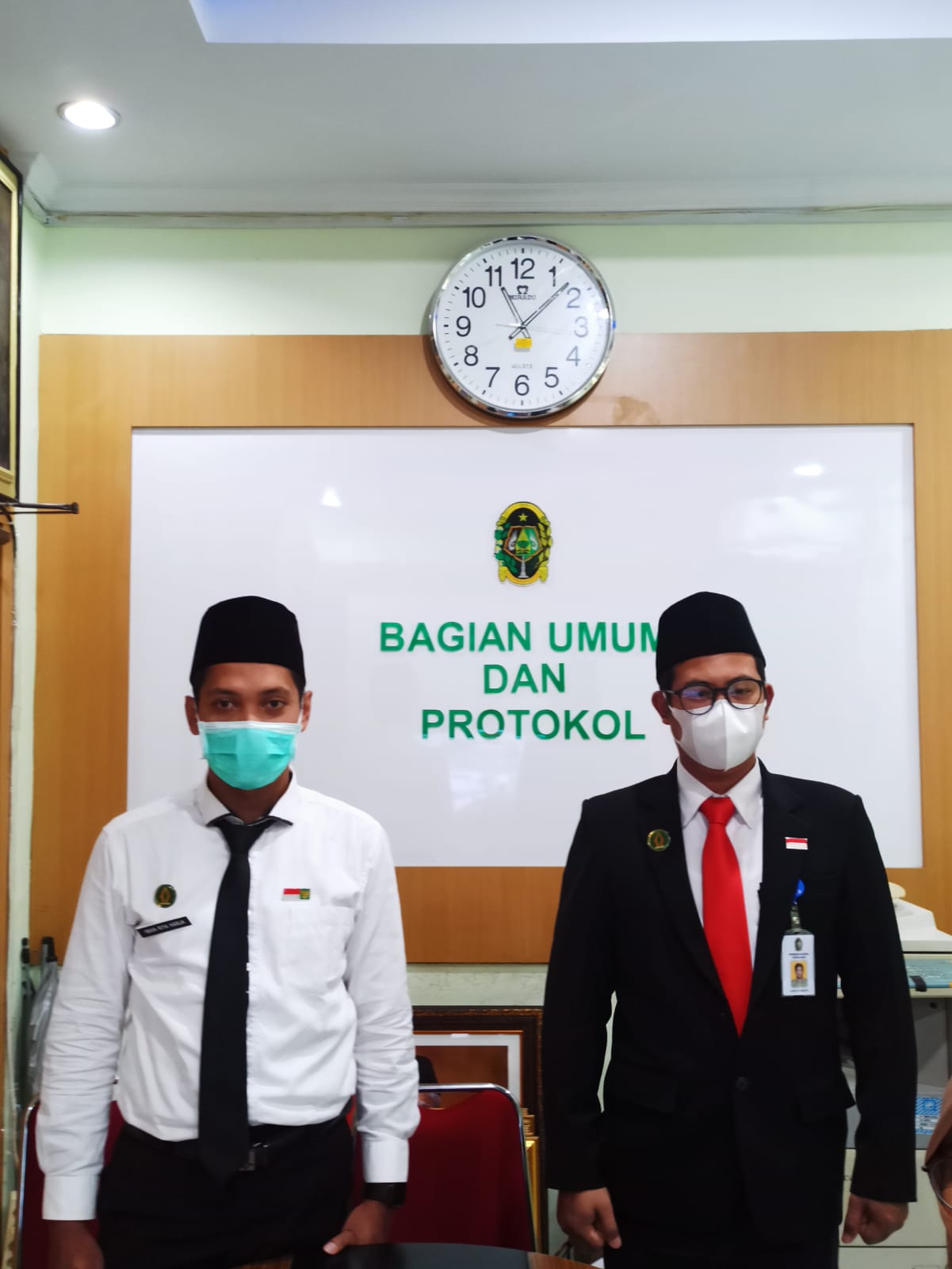 Pengambilan Sumpah PNS Anggota Keluarga Bagian Umum & Protokol Setda Kota Yogyakarta