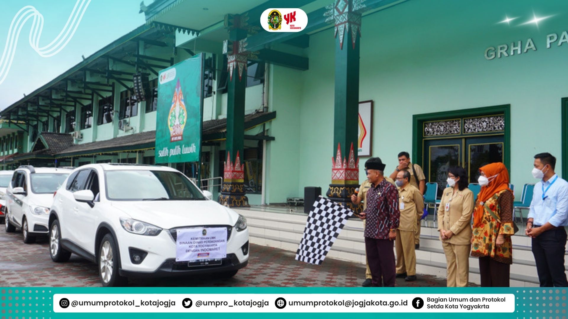 Lauching Kemitraan Usaha Mikro Kecil (UMK) Binaan Dinas Perdagangan Kota Yogyakarta dengan PT. Indomarco Pristama (Indomaret)