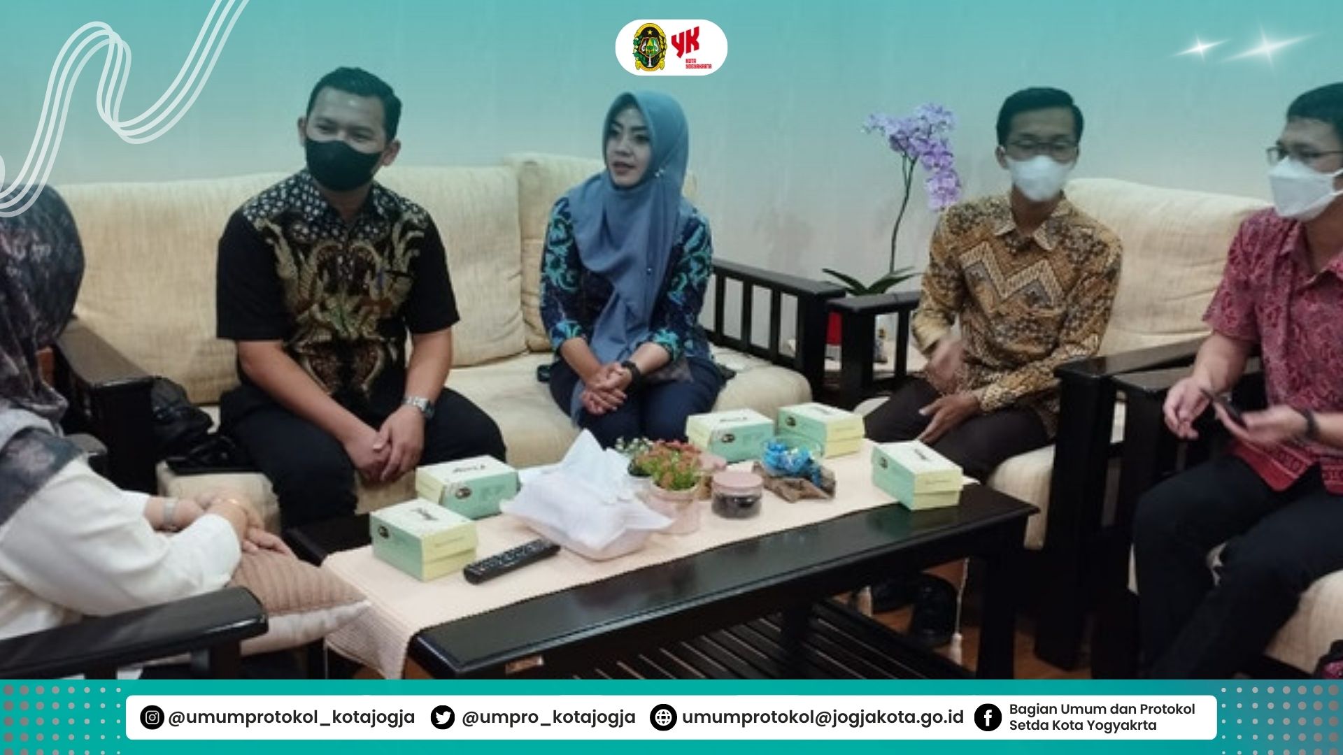 Belajar Tugas dan Pokok Fungsi Keprotokolan Bagian Protokol dan Komunikasi Pimpinan Sekretariat Daerah Kota Bandung di Kota Yogyakarta