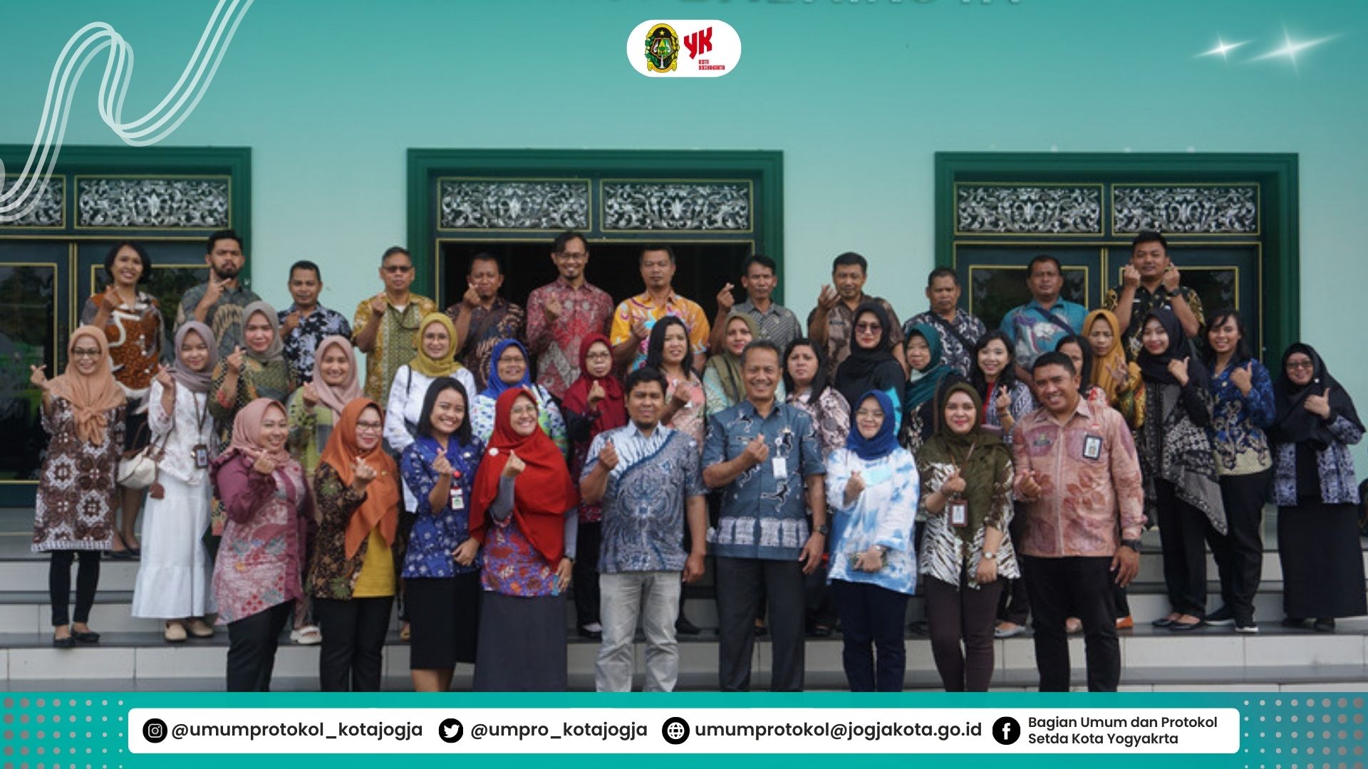 Kunjungan Kerja Sekretariat Daerah Provinsi Sumatera Barat dan dari Sekretariat Daerah Pemerintah Kota Magelang
