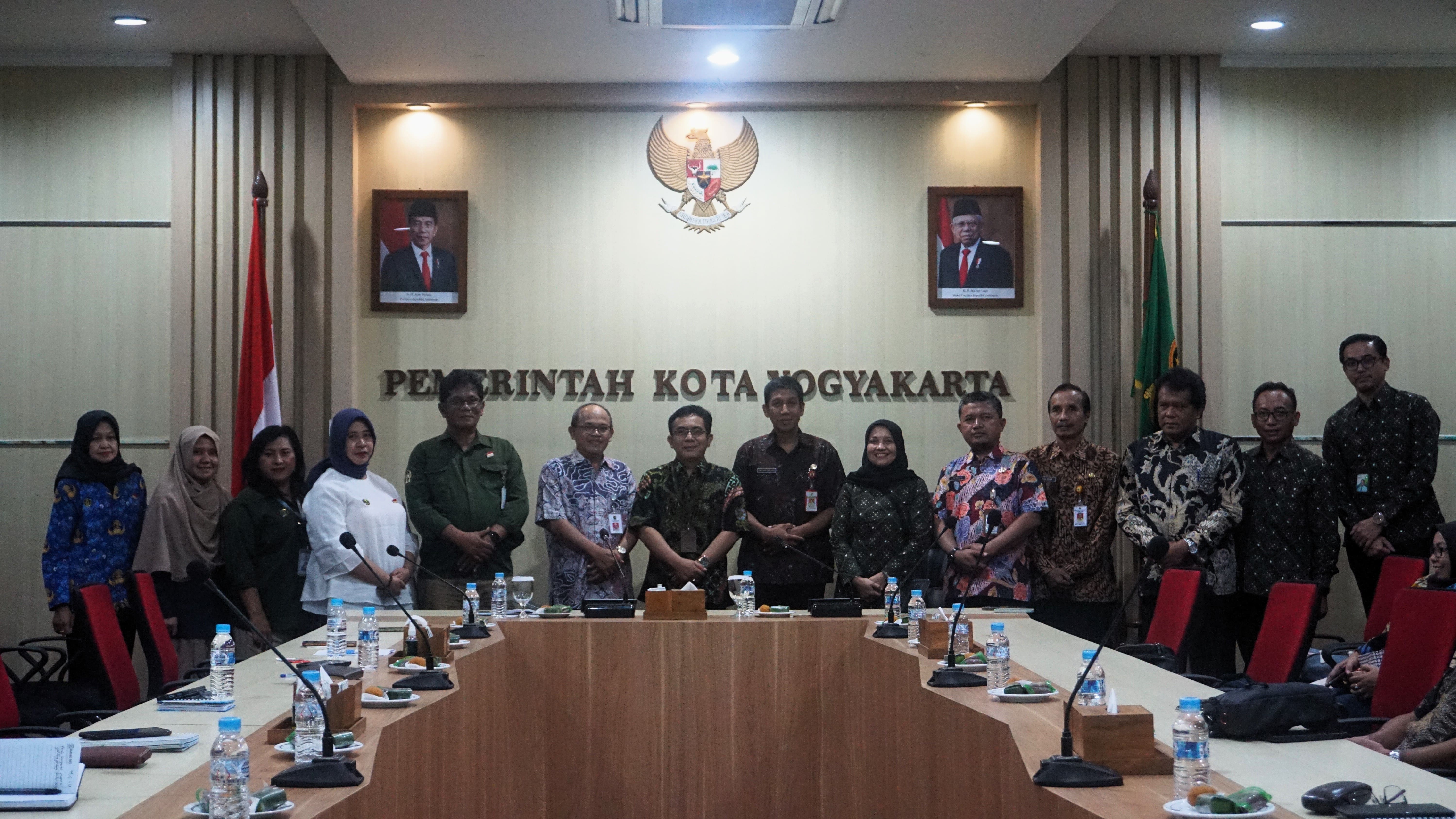 Kunjungan Kerja Pemerintah Kota Pekalongan di Pemkot Yogyakarta