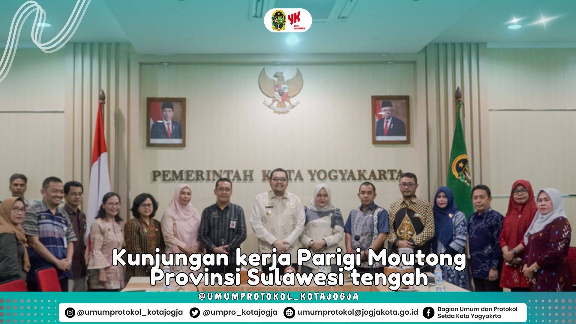 Belajar pentingnya  pelayanan pendidikan inklusi bagi penyandang disabilitas Pemerintah Kabupaten Parigi Moutong, Provinsi Sulawesi Tenggara di Kota Yogyakarta