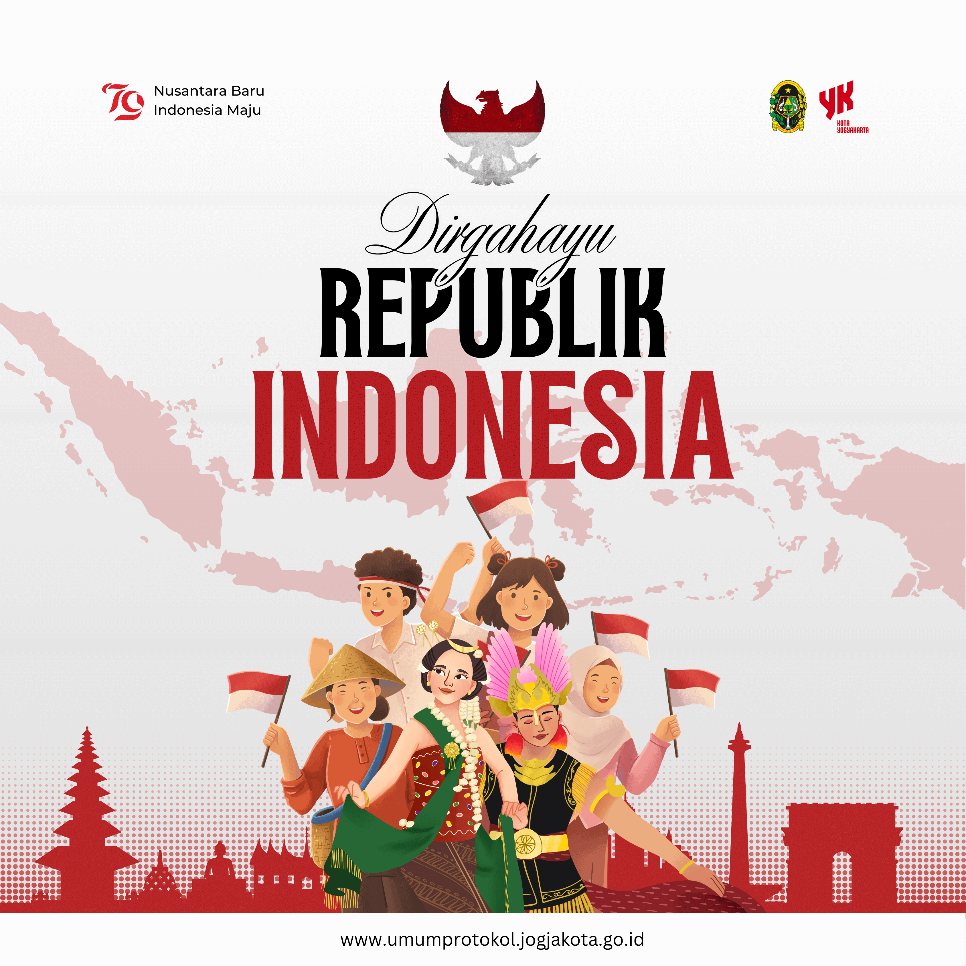 DIRGAHAYU REPUBLIK INDONEISA KE - 79